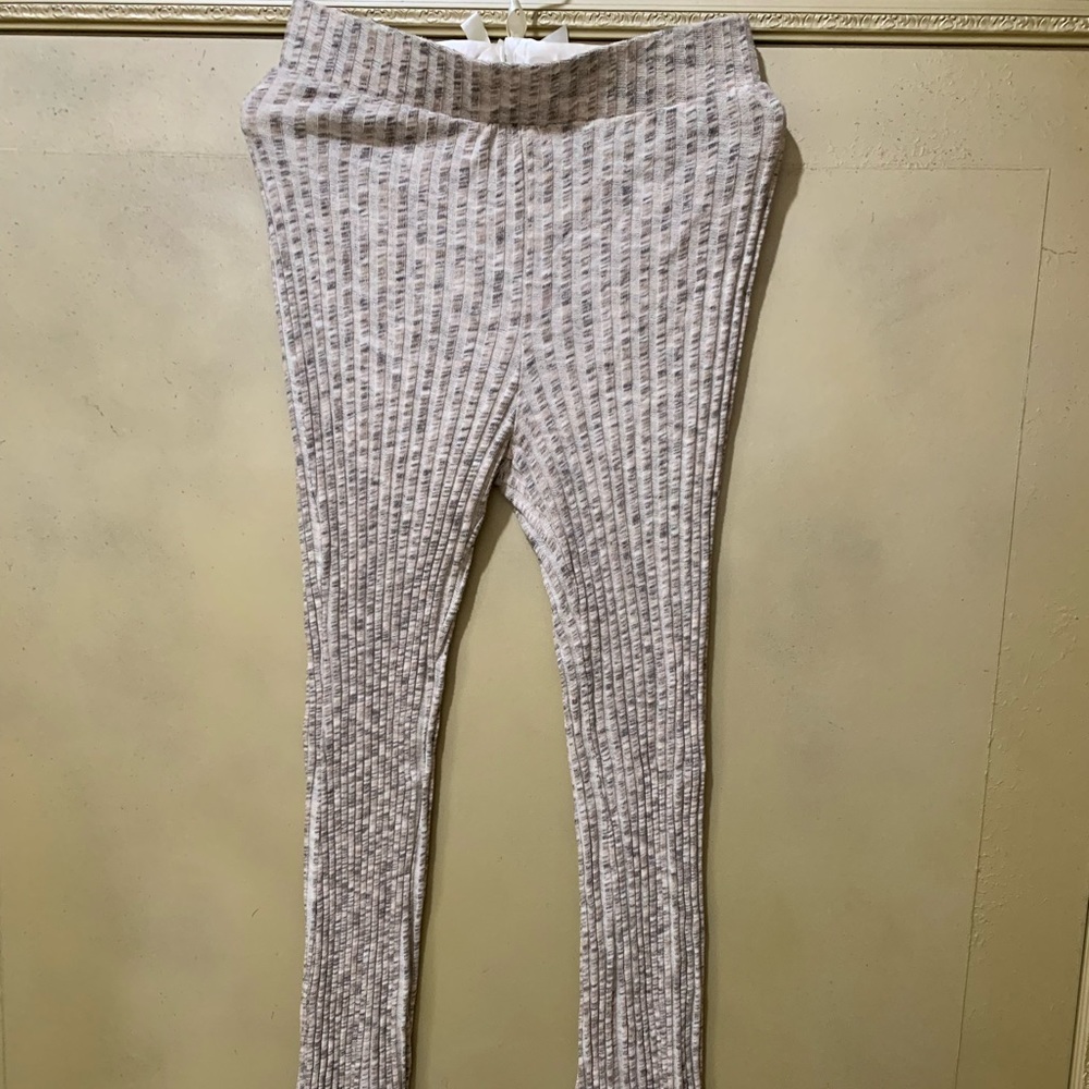 H&M Flared, Striped Pants. Small.